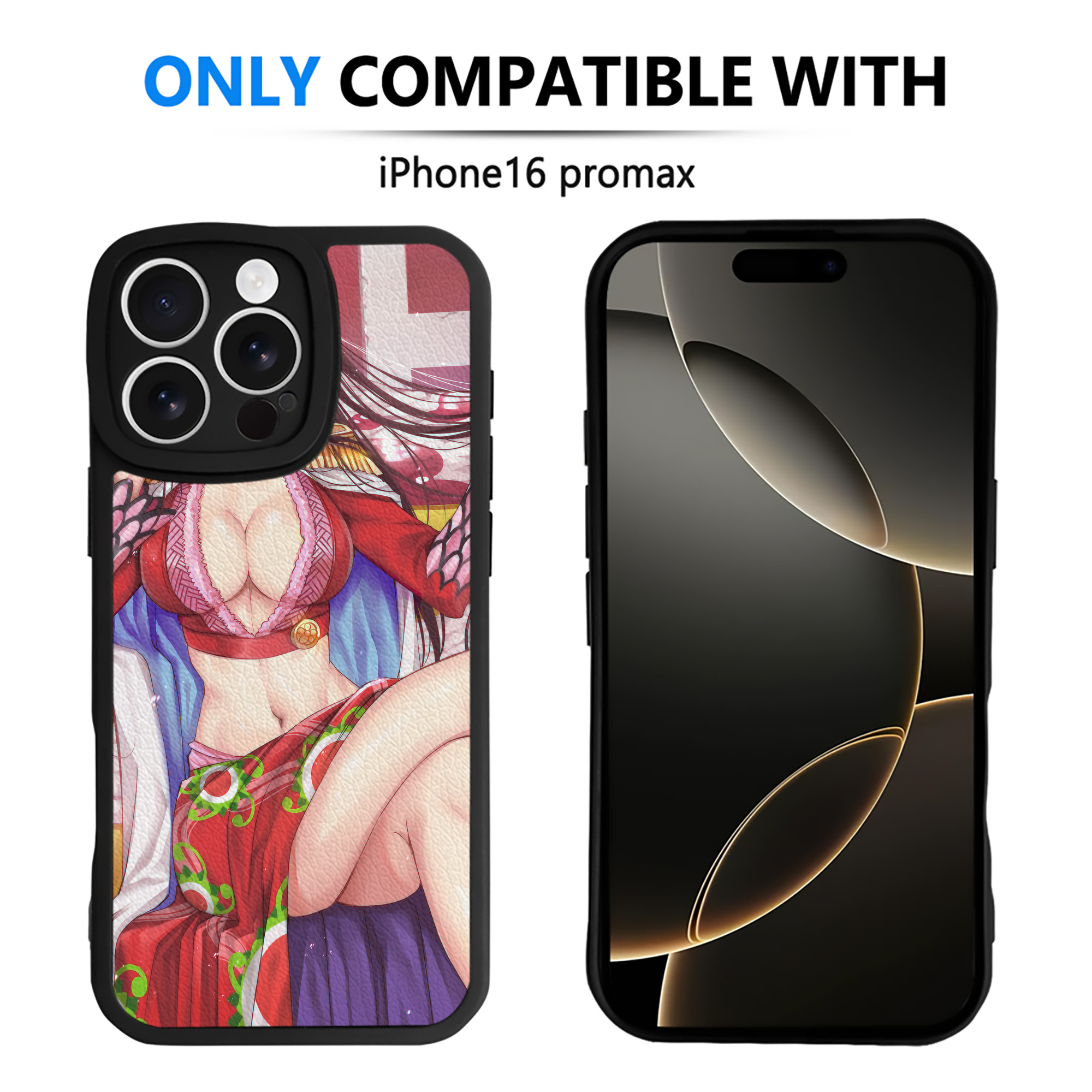 （画像用） ワンピース ONE PIECE 【iPhone 16シリーズ対応】シリコンスマホケース（レザー調） 材質：シリコン